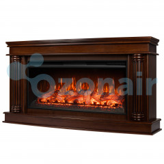 Каминокомплект: Очаг Royal Thermo Aurora RTFP/P-AR40LS, портал Olympia 40, канадский дуб