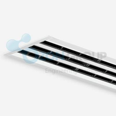 Trox VSD35-4-AS-M-L/1950x158x30/C2/B00/P1/RAL9002, Диффузор четырехщелевой со статической камерой - ozonair.ru
