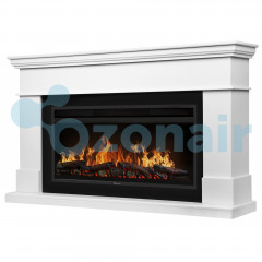 Каминокомплект: Очаг Electrolux EFP/P-4220LS, портал California 42/40/36, белый