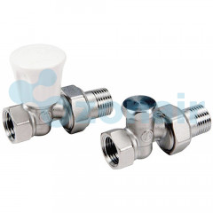 Комплект ручной регулировки Giacomini прямой 1/2", R706KX003
