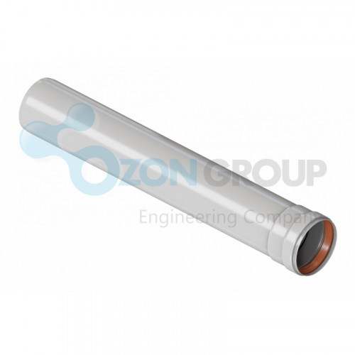 ROMMER RCA-0808-00001000 Удлинитель 1000 мм конденсационный O80